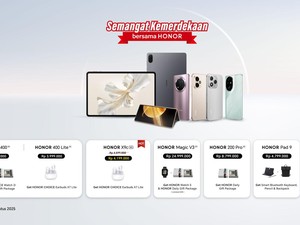 Serbu! Ada Promo HONOR 400 dan X9c di HUT Ke-80 RI