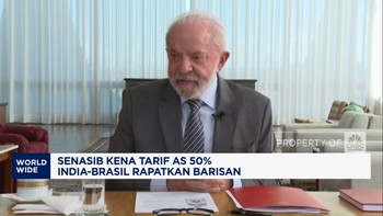Video: Senasib Kena Tarif AS 50%,  India-Brasil Rapatkan Barisan