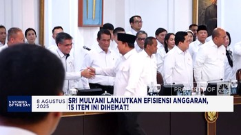Sri Mulyani Lanjutkan Efisiensi Anggaran - India Kena Tarif 50%