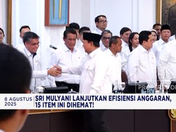Sri Mulyani Lanjutkan Efisiensi Anggaran - India Kena Tarif 50%