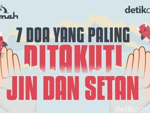 7 Doa yang Paling Ditakuti Jin dan Setan