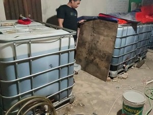 Polisi Bongkar Penimbunan BBM Subsidi di Maros, 9 Ribu Liter Solar Disita