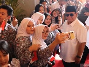 Diaspora di Singapura Sambut Prabowo: Merdeka!