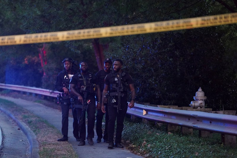 USA-SHOOTING/ATLANTA Situasi mencekam terjadi di kampus Universitas Emory, Atlanta, Amerika Serikat, pada Jumat (8/8/2025) waktu setempat. Pihak universitas mengonfirmasi adanya insiden penembakan aktif di kawasan mereka, yang berlokasi di bagian timur kota tersebut. (REUTERS/Megan Varner)