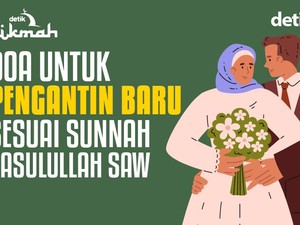 Doa untuk Pengantin Baru sesuai Sunnah Nabi SAW