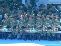 Menteri Pakai Baju Loreng di Batujajar, Prabowo Singgung Permesta