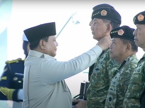 Mereka Penerima Jenderal Kehormatan dari Presiden Prabowo