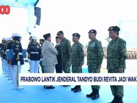 Video: Prabowo Lantik Jenderal Tandyo Budi Jadi Wakil Panglima TNI
