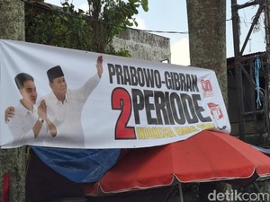 Muncul Spanduk Ajakan Prabowo-Gibran 2 Periode di Jambi, Ini Kata Gerindra