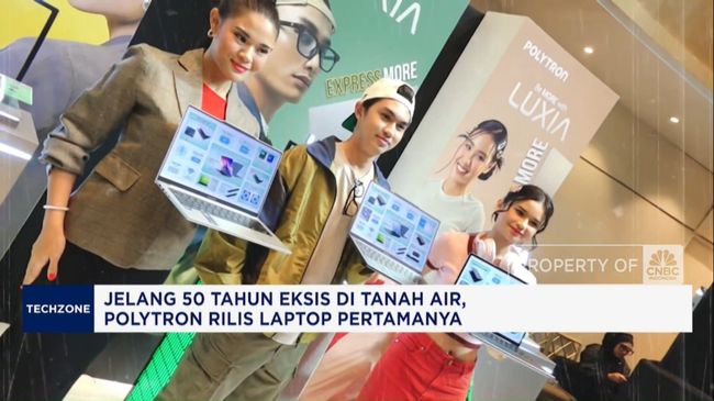 Video: Polytron Rilis Laptop Perdana: 'Luxia' Series Resmi Meluncur