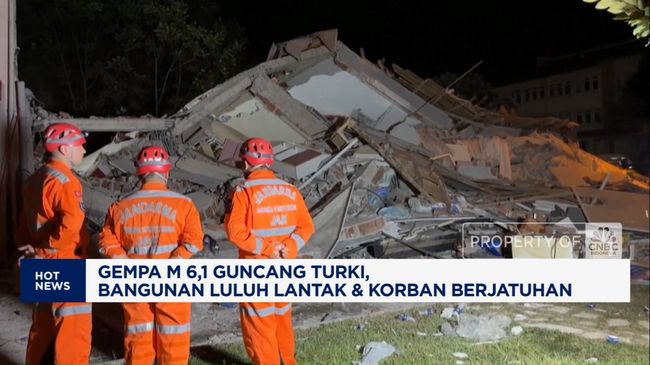 Video: Gempa M 6,1 Guncang Turki hingga RI Bakal Punya BBM Baru