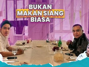 Mencerna Makna Gibran dan Dasco Berfoto di Meja Makan