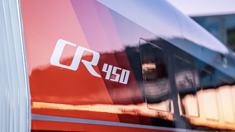 Kereta Cepat Prototipe KRL CR450. (Dok. CRRC)