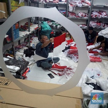 Berkah Cuan HUT ke-80 RI, Bisnis Konveksi Rumahan Moncer