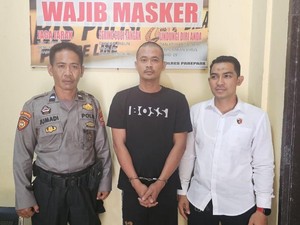 Tampang Pria di Parepare Aniaya Karyawati Bank BUMN Usai Kepergok Mencuri