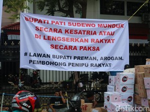 Video: Polisi Kerahkan 2.684 Personel untuk Amankan Demo di Pati Hari Ini