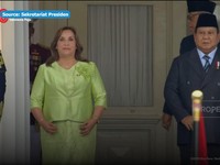 Video: Prabowo Sambut Presiden Peru di Istana Merdeka