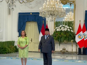 Prabowo Hargai Sikap Peru Dukung Kemerdekaan Palestina