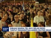 Video: Tel Aviv Demo Tuntut Setop Agresi Militer Israel di Palestina