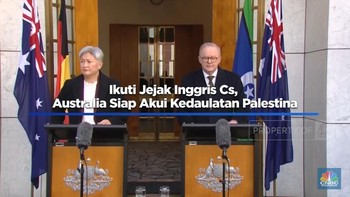 Video:Ikuti Jejak Inggris Cs, Australia Siap Akui Kedaulatan Palestina