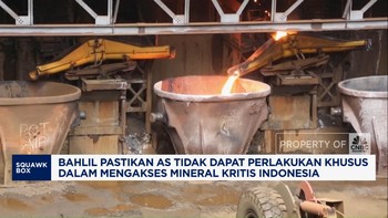 Video: Bahlil: AS Tak Dapat Perlakukan Khusus Akses Mineral Kritis RI