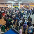 Kepadatan Halte CSW Imbas Banjir Usai Hujan Deras Guyur Jakarta