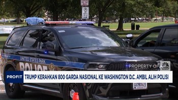 Video: Trump Kerahkan 800 Garda! Polisi Washington D.C. Diambil Alih