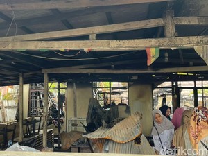 5 Bekas Rumah Dinas TNI AD di Banjarmasin Terbakar, 3 Unit Rusak Berat