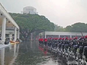 Istana Gelar Gladi Jelang Perayaan HUT Ke-80 RI, Begini Suasananya