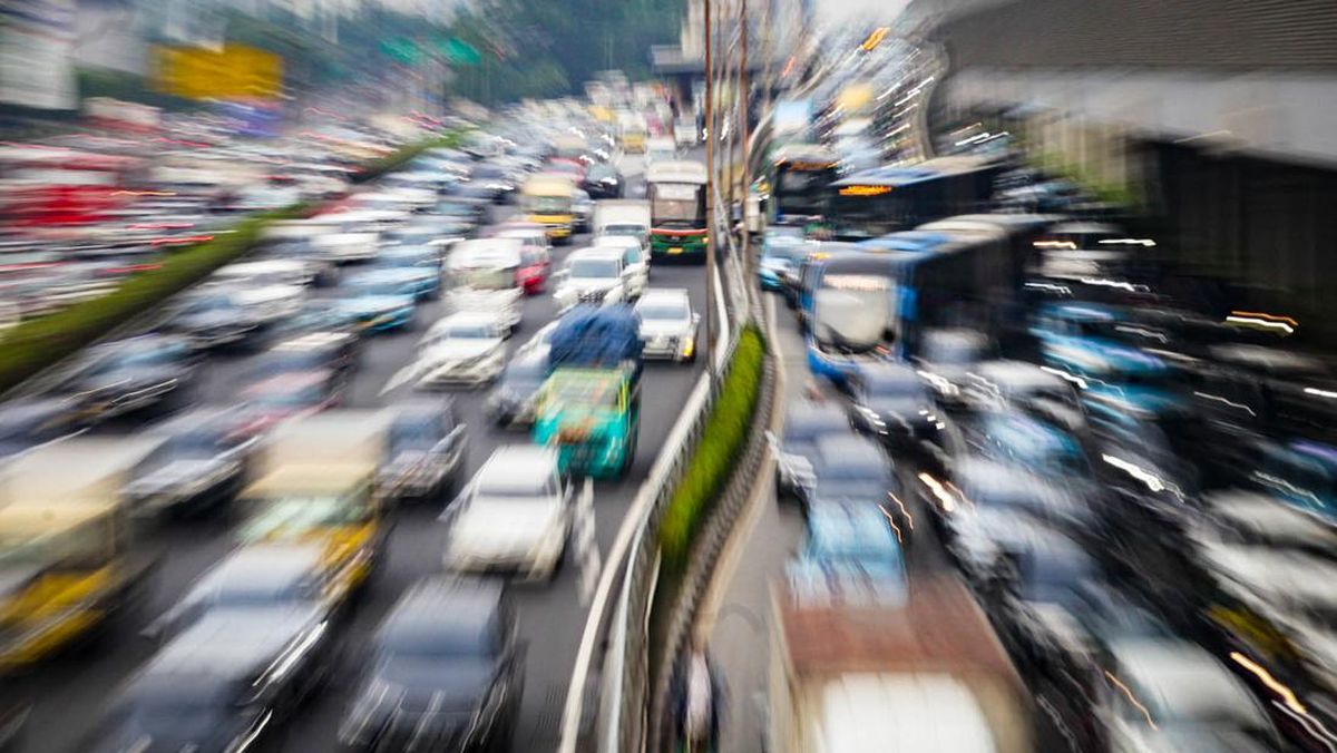 Titik-titik Kemacetan Lalin di Tol Arah Jakarta Senin Pagi — NadiKabar.com