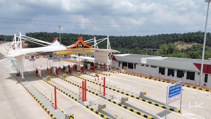 Kementerian Pekerjaan Umum (PU) mulai melaksanakan Uji Laik Fungsi dan Operasi (ULFO) Jalan Tol Betung–Tempino–Jambi Seksi 4, ruas Tempino–Interchange Ness di Kabupaten Muara Jambi, Jumat (8/8/2025). (Dok. Hutama Karya)