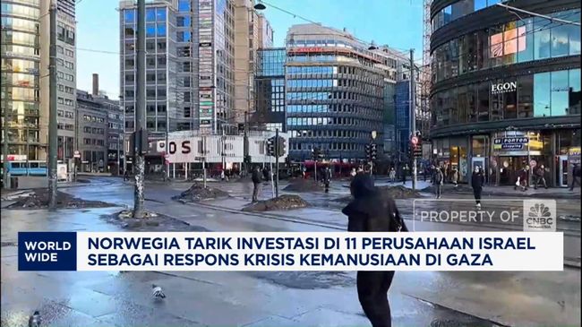 Video: Bela Gaza, Norwegia Tarik Investasi di 11 Perusahaan Israel