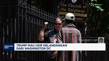 Video: Trump Mau Usir Gelandangan dari Washington DC