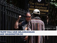 Video: Trump Mau Usir Gelandangan dari Washington DC