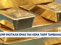 Video: Trump Pastikan Emas Tak Kena Tarif Tambahan