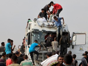 Video: Israel Tolak Ribuan Truk Logistik Bantuan Masuk ke Gaza