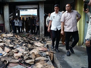Andre Rosiade Tawarkan Solusi Revitalisasi Pasar Silungkang Sumbar yang Terbakar