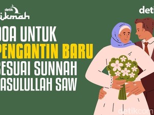 Doa untuk Pengantin Baru Sesuai Sunnah Rasulullah SAW