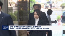 Video: Mantan Ibu Negara Korsel Kim Keon Hee Ditahan