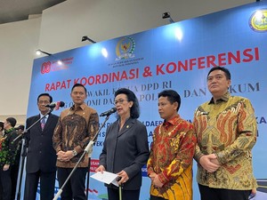 AHY Rakor Bareng DPD Bahas Percepatan Proyek Infrastruktur di DIY-Jateng