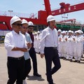 Bahlil Tinjau Pembangunan Fasilitas LNG Terapung di China