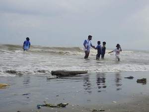 Pasir Putih Binalatung 1942, Saat Tentara Jepang Pertama Kali Injakkan Kaki