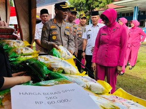 Warga Bengkulu Serbu Pasar Murah, Tanpa Syarat-Harga Lebih Terjangkau