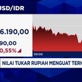 Video: Rupiah Makin Perkasa, Tembus Rp16.190 per Dolar AS