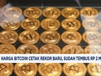Video: Harga Bitcoin Cetak Rekor Baru, Sudah Tembus Rp 2 Miliar