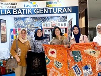 Perkuat UMKM, Mitra Binaan TASPEN Tembus Pameran Batik Nasional