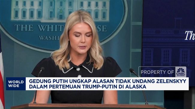 Video: Gedung Putih Ungkap Alasan Zelenskyy Tak Diundang Trump-Putin