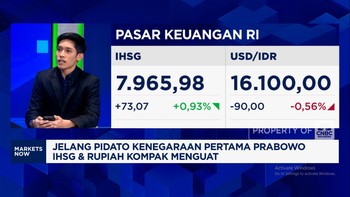 Video: Jelang Pidato Kenegaraan Prabowo, IHSG & Rupiah Kompak Menguat