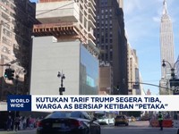 Video: Kutukan Tarif Trump Tiba, Warga AS Bersiap Ketiban 