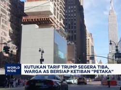 Video: Kutukan Tarif Trump Tiba, Warga AS Bersiap Ketiban "Petaka"